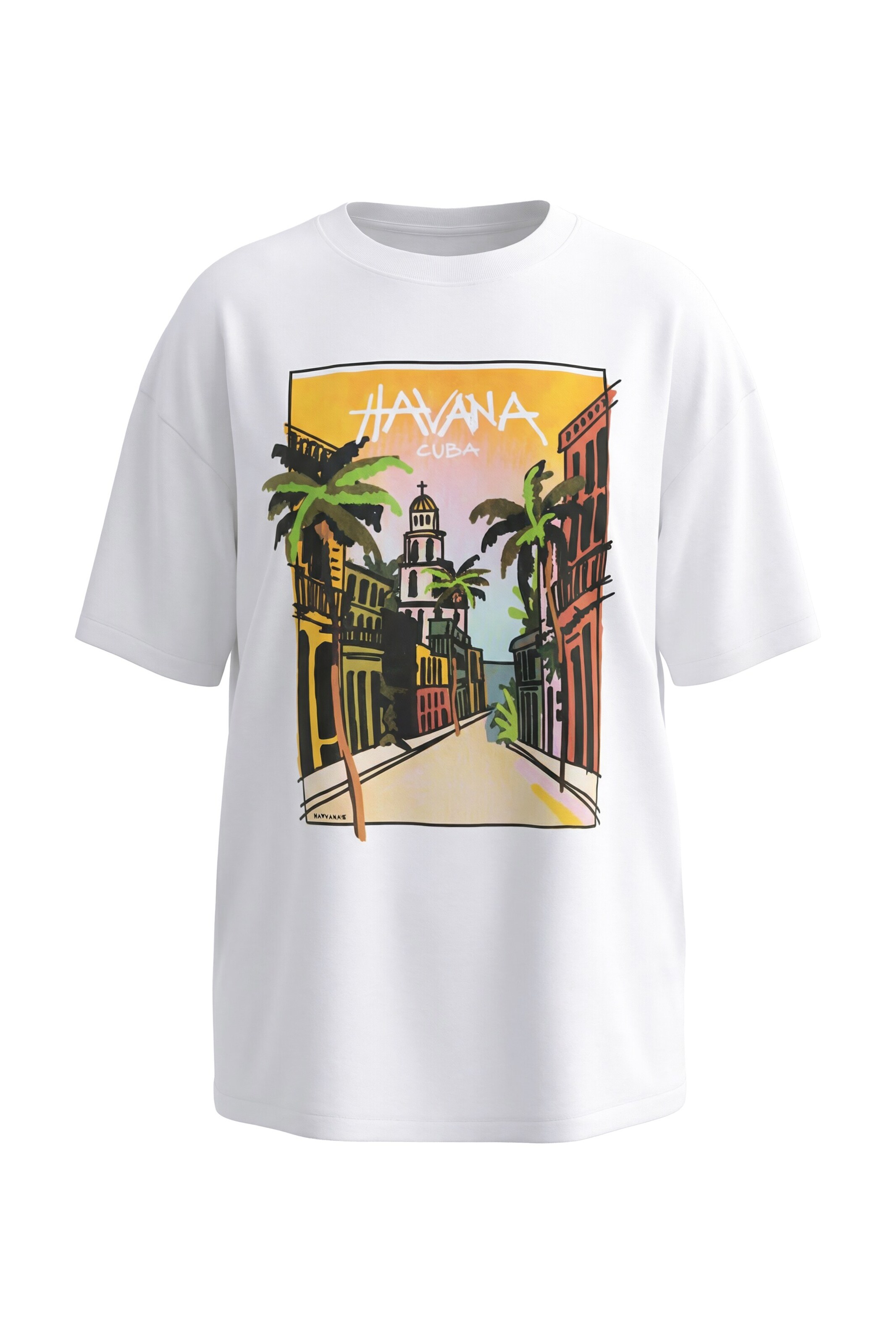 Studio Untold T-Shirt in Weiß: Vorderseite