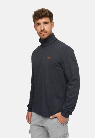 INDICODE JEANS Shirt 'INGuadalupe' in Grijs