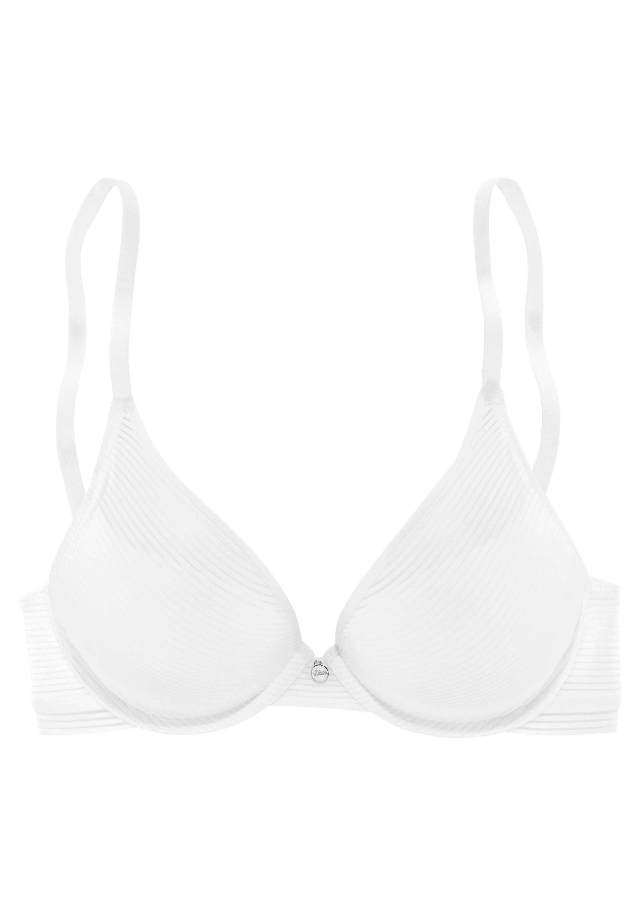 Reggiseno di s.Oliver in bianco: frontale