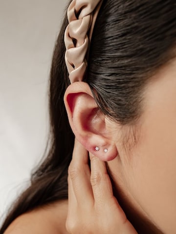Dear Me - Pendientes 'Spark Diamond' en plata