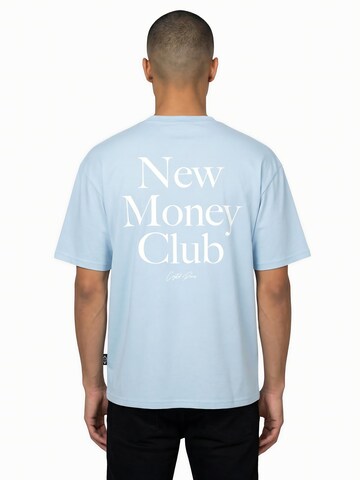 Crystal Paris Shirt 'Money Club' in Blauw: voorkant