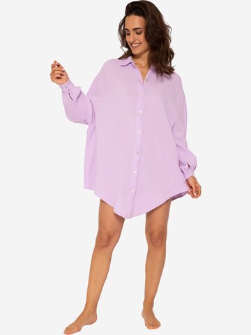 SASSYCLASSY Bluse in Lila