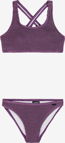 PROTEST Bikini 'PRTLovely JR' in Lila: Vorderseite