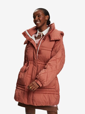 ESPRIT Winter Coat in Orange