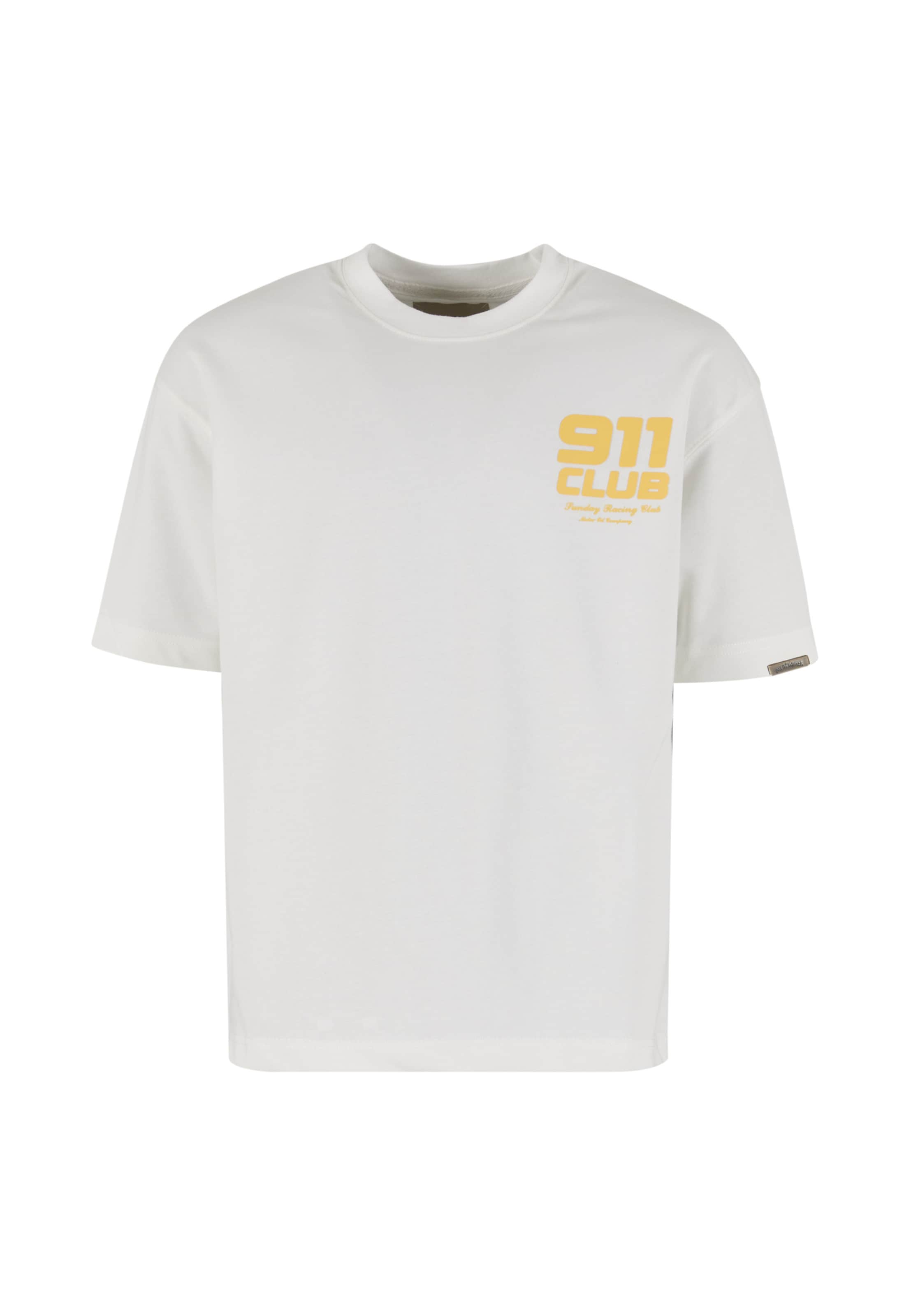 T-Shirt 'W-Maker' Pas De Monaco en blanc : devant