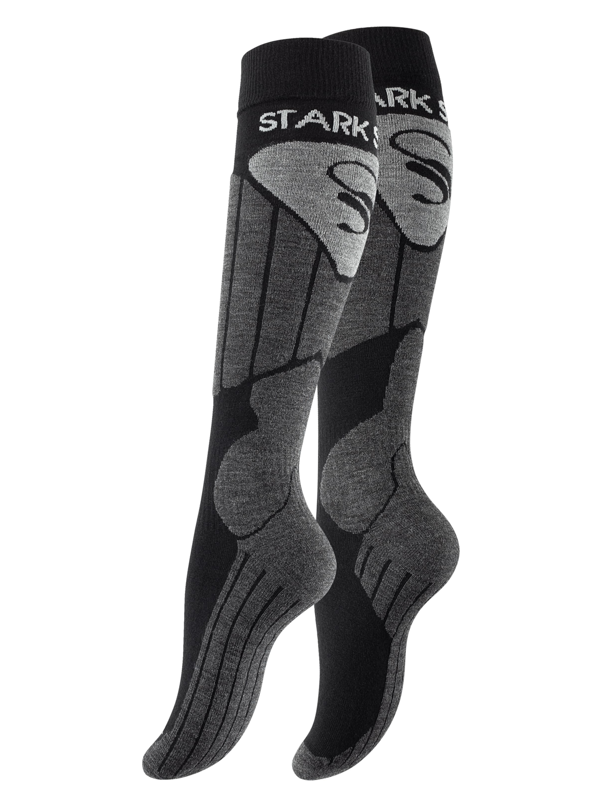 Calzino sportivo di Stark Soul in grigio: frontale