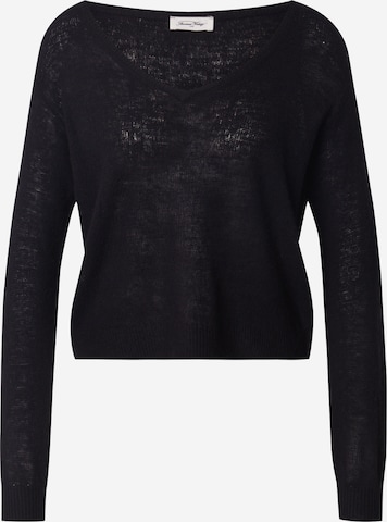 Pulover 'DUMY' de la AMERICAN VINTAGE pe negru: față