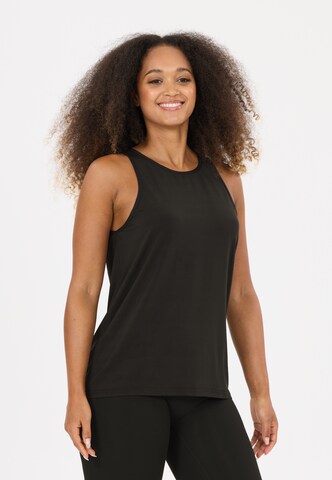 Athlecia Sports top 'Mota V2' in Black: front