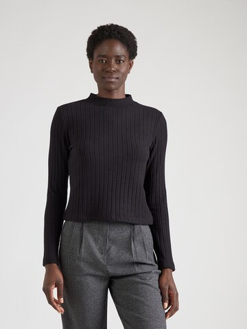 s.Oliver T-shirt i svart: framsida