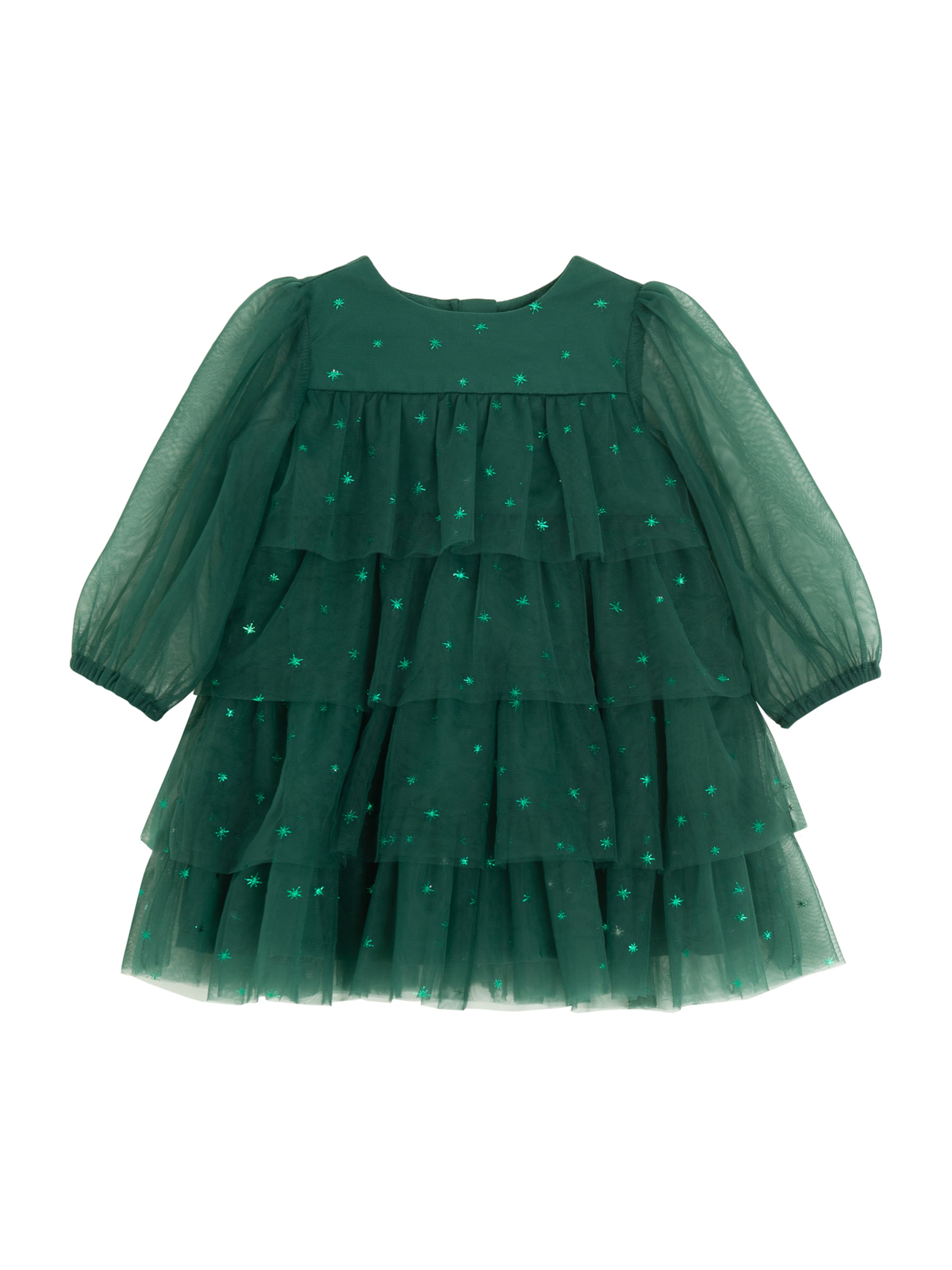 Cool Club - Vestido en verde: frente