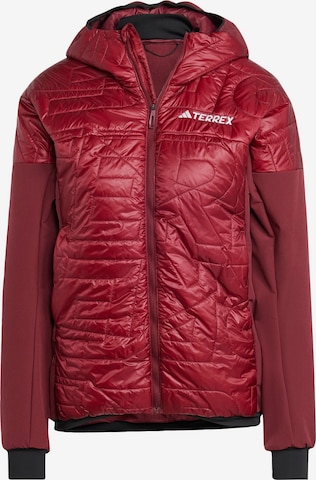 ADIDAS TERREX Outdoor Jacket 'Xperior Varilite' in Red: front