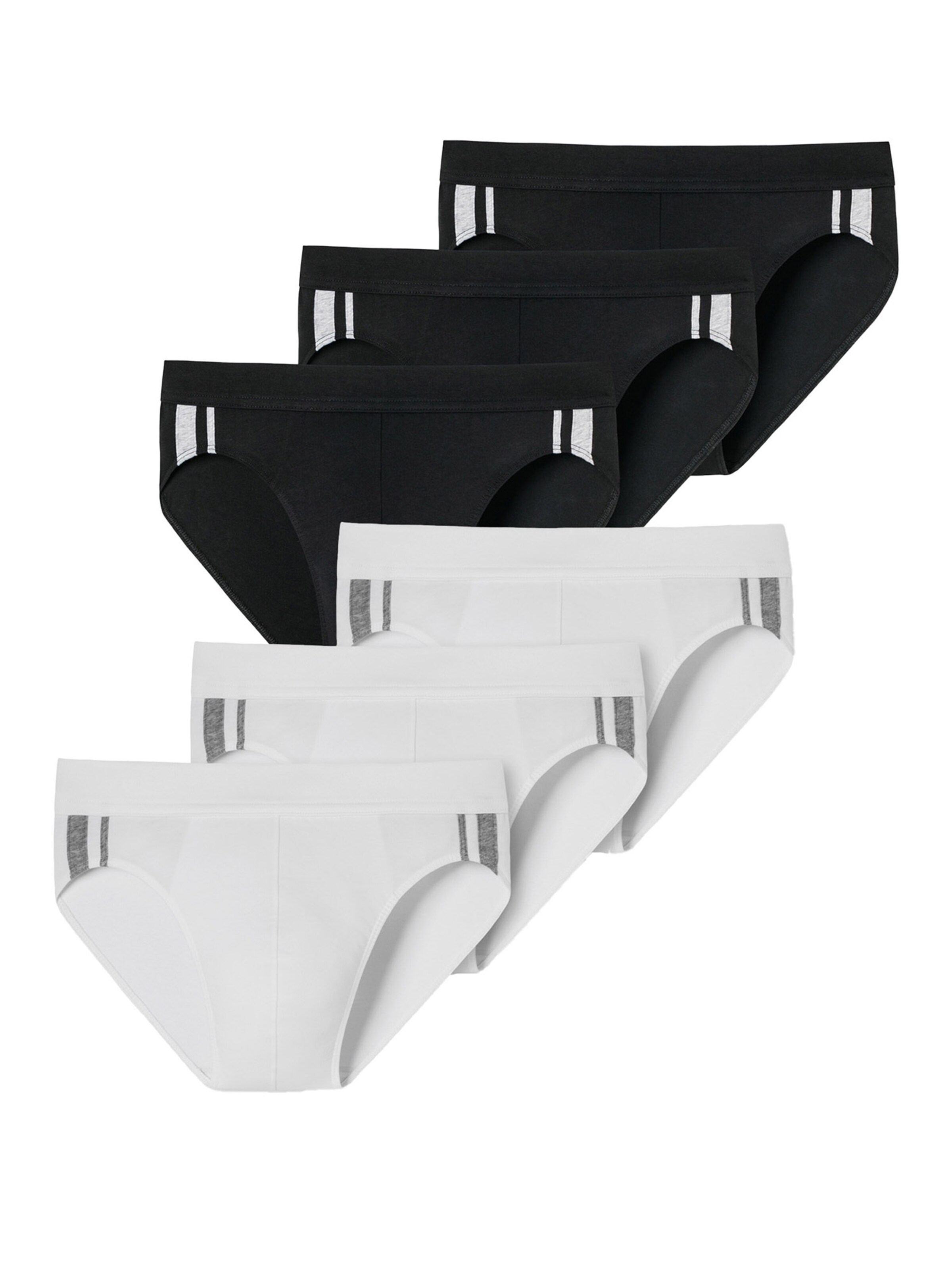 SCHIESSER Slip in Grijs: voorkant