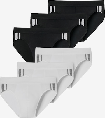 Slip SCHIESSER en gris : devant