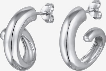 Boucles d'oreilles ELLI en argent : devant