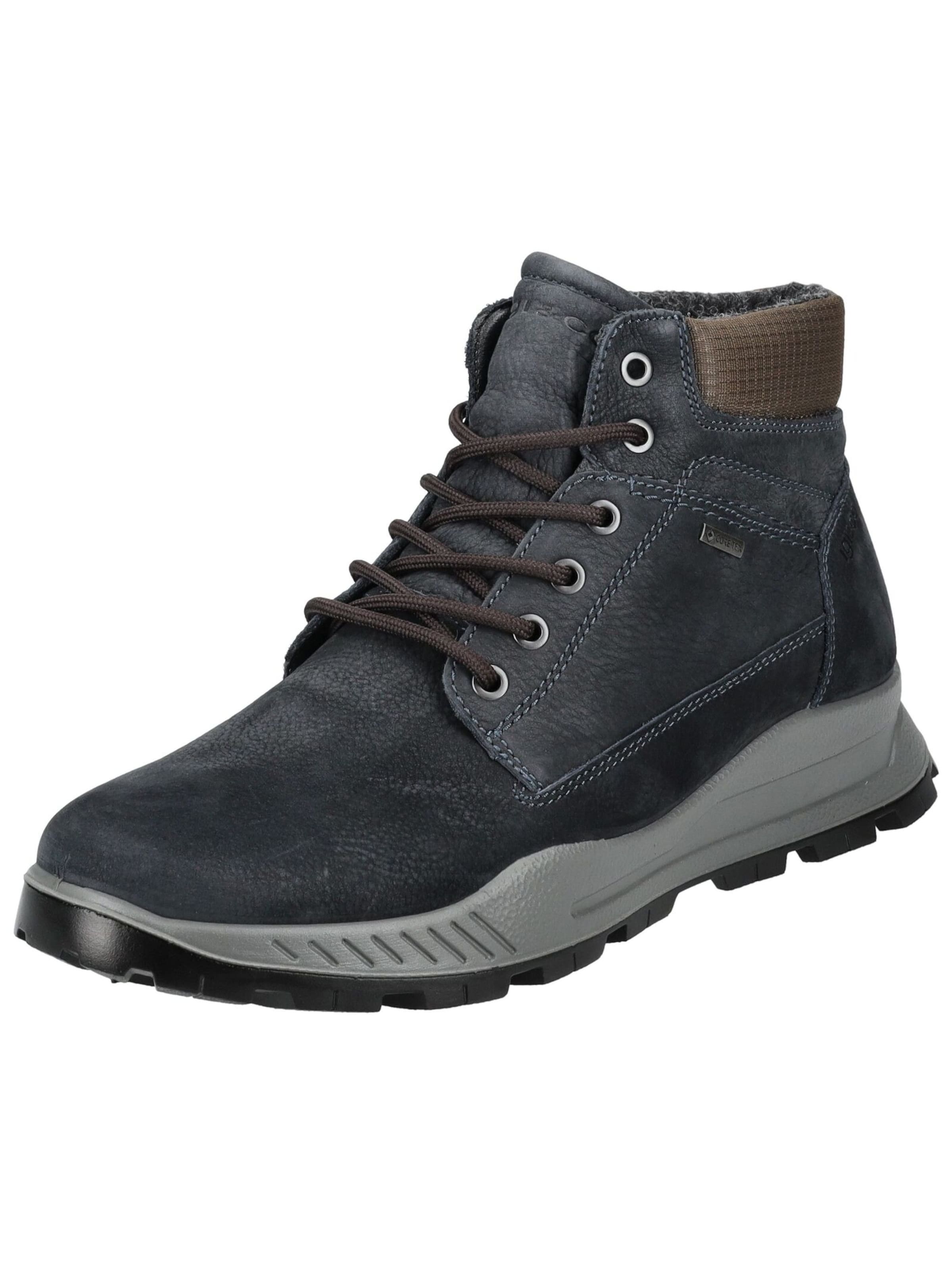 Boots stringati di IGI&CO in blu: frontale