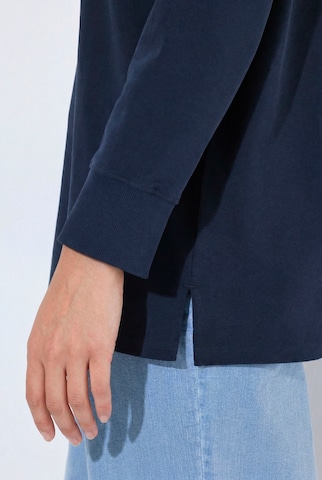 Ulla Popken Sweatshirt in Blue