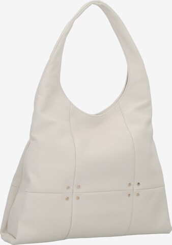 Borbonese Shoulder Bag 'Savile' in White