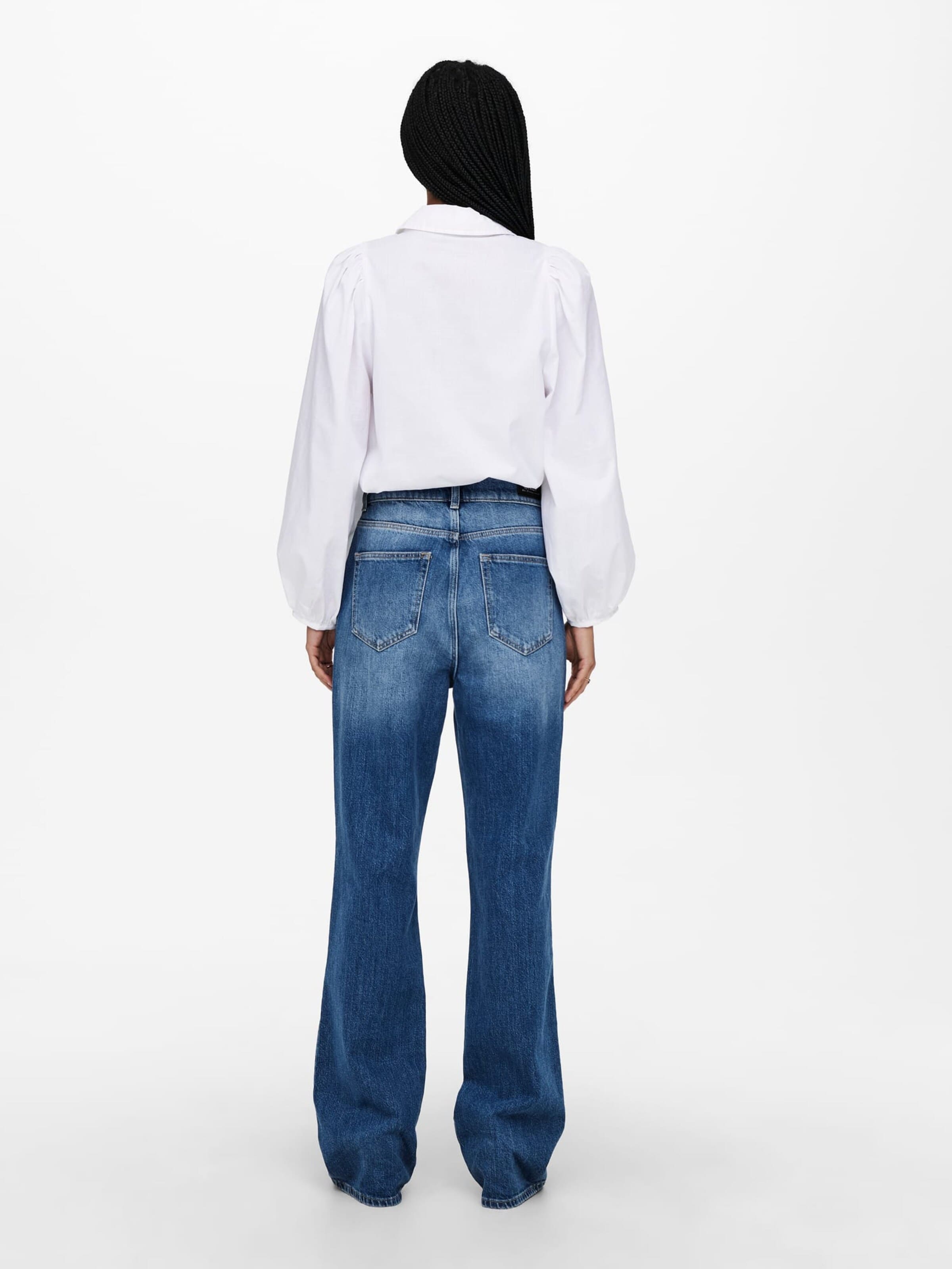 ONLY Baggy Jeans in Blauw