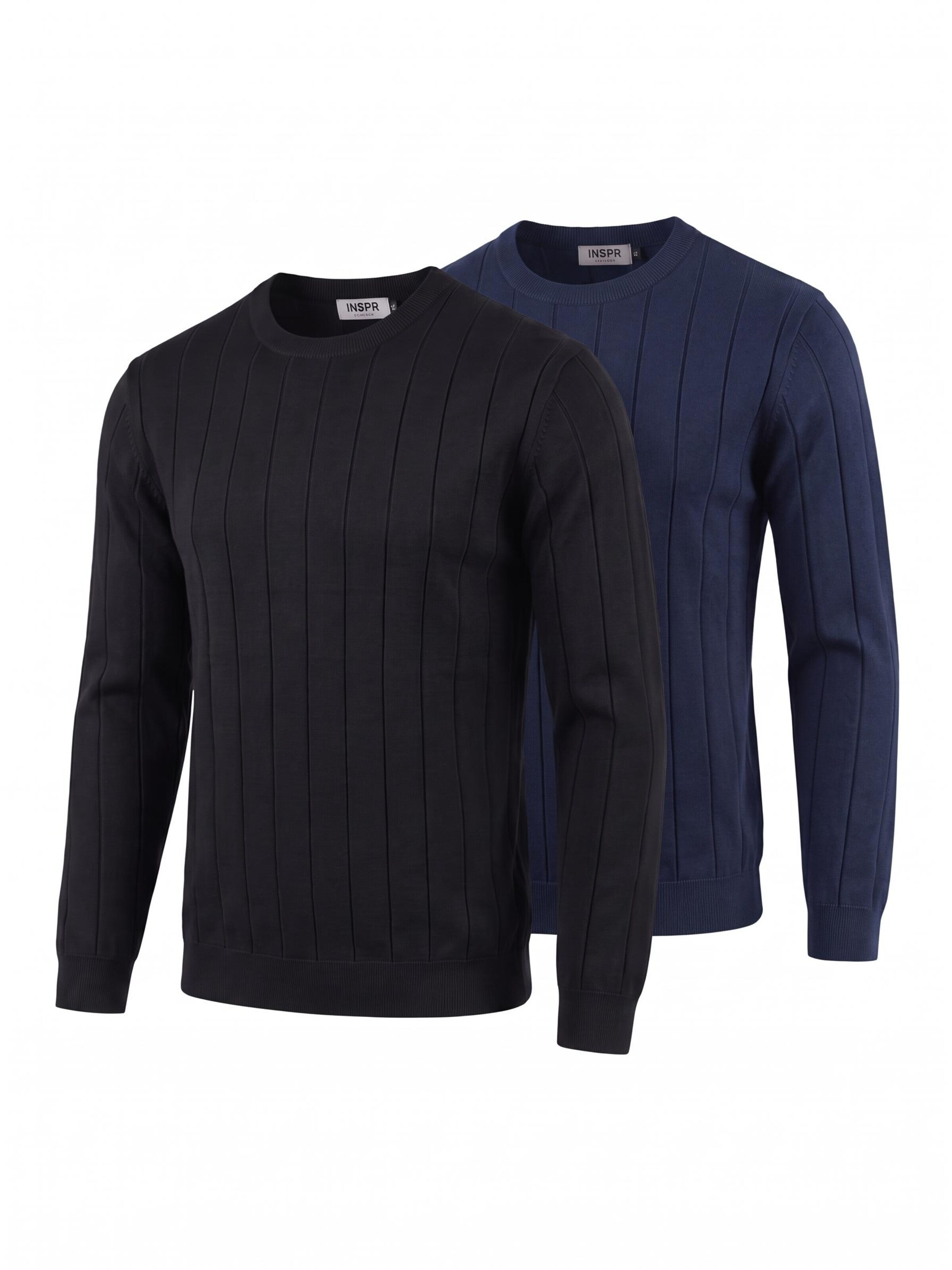 Pull-over 'The Alexander Pullover - 2-Pack' INSPR en bleu : devant