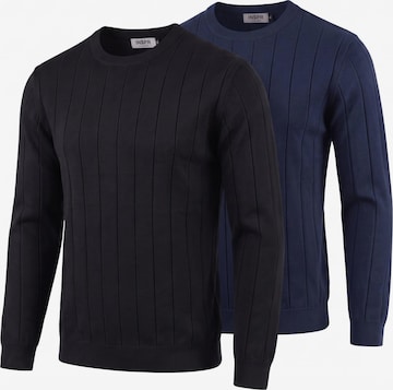 Pull-over 'The Alexander Pullover - 2-Pack' INSPR en bleu : devant