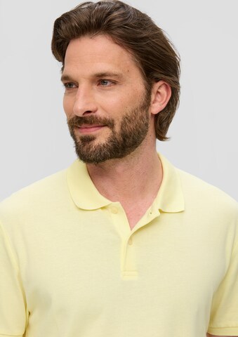 T-Shirt s.Oliver BLACK LABEL en jaune