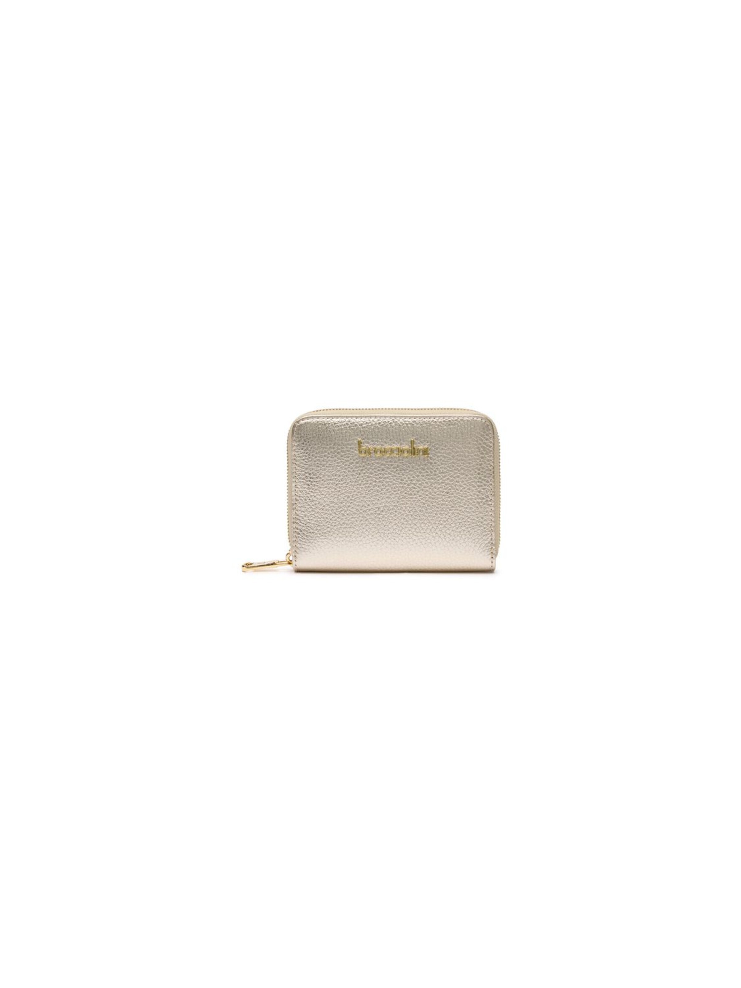 Braccialini - Cartera 'Basic' en plata: frente