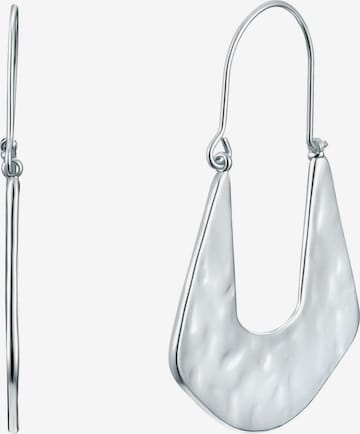 Boucles d'oreilles Yokoamii en argent : devant