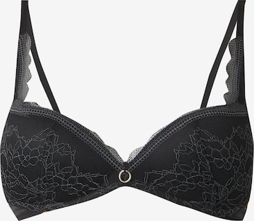 TRIUMPHPush-up Grudnjak 'Comfort Allure' - crna boja: prednji dio