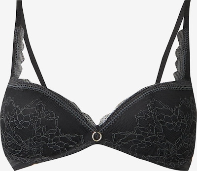 TRIUMPH Grudnjak 'Comfort Allure' veličine 70/A u crna / srebro, Pregled proizvoda
