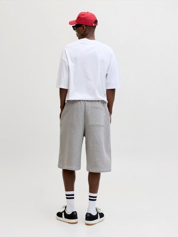 JACK & JONES - Loosefit Pantalón 'JPSTOWEN' en gris