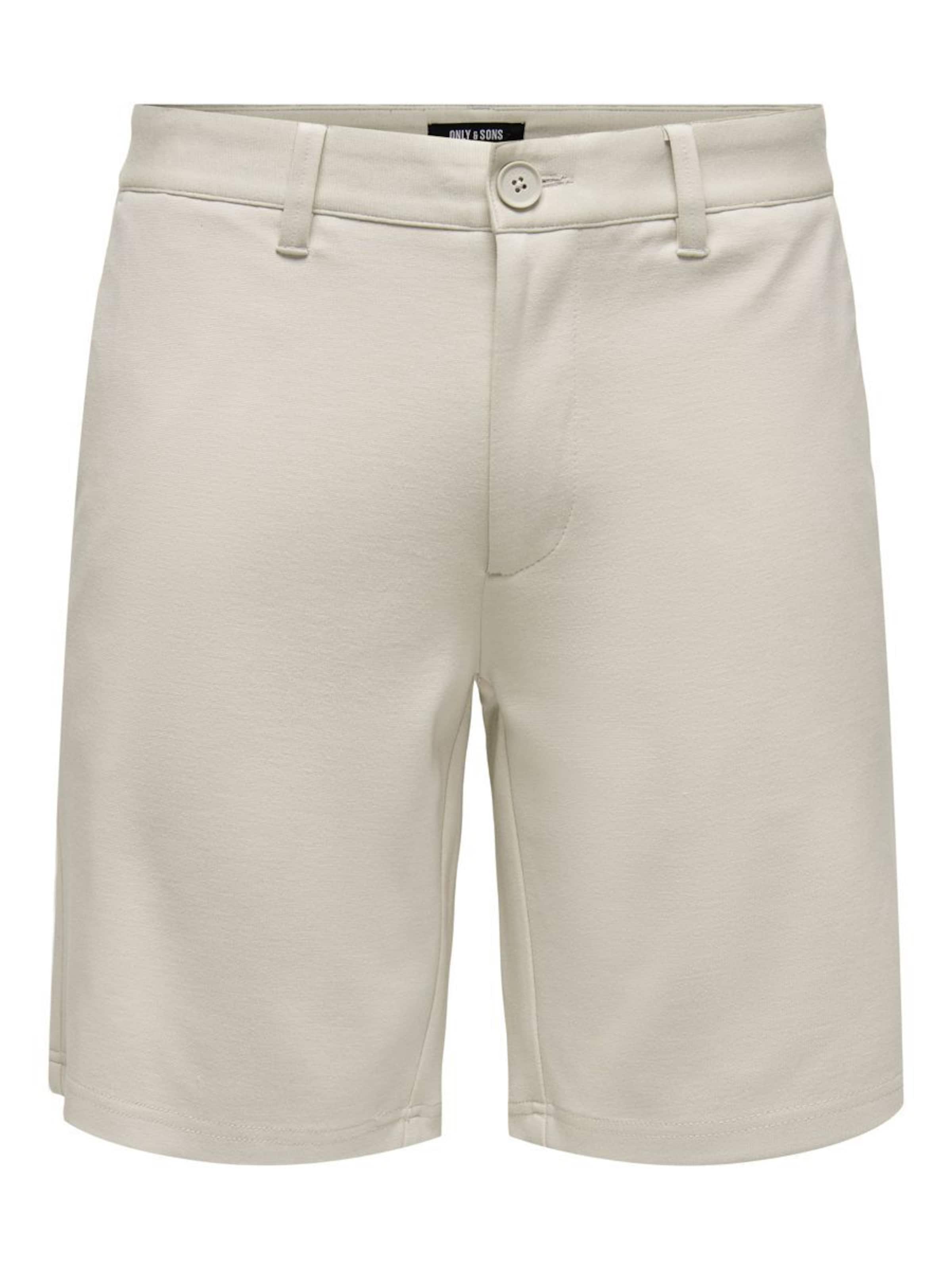 Only & Sons Regular Chino Pants 'Mark' in Grey: front