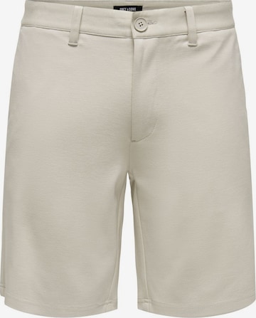 Pantaloni chino 'Mark' di Only & Sons in grigio: frontale