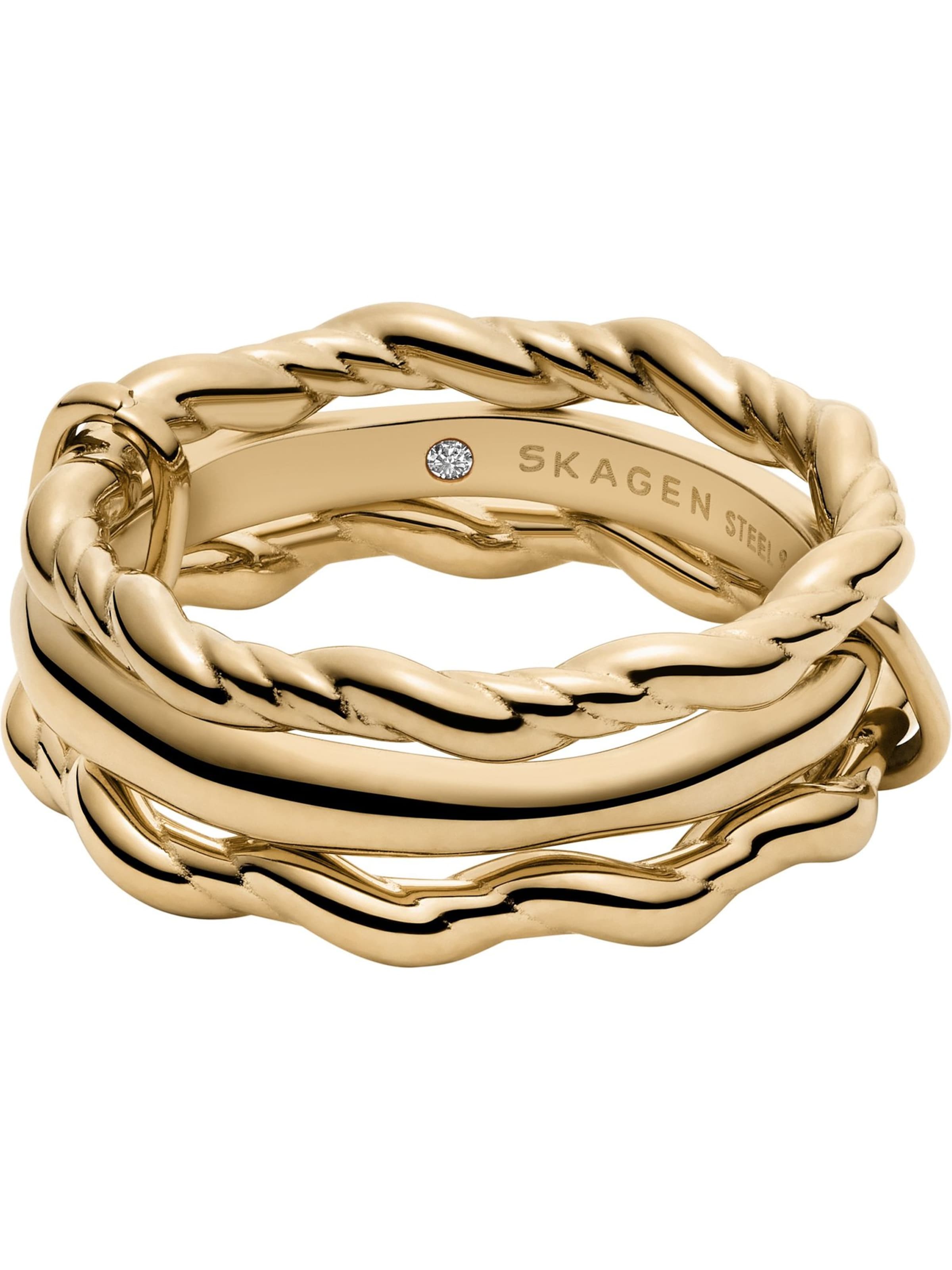 SKAGEN Ring in Gold: front
