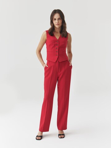 TATUUM - Regular Calças em vermelho