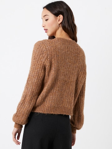 Cardigan 'Christie' ONLY en marron