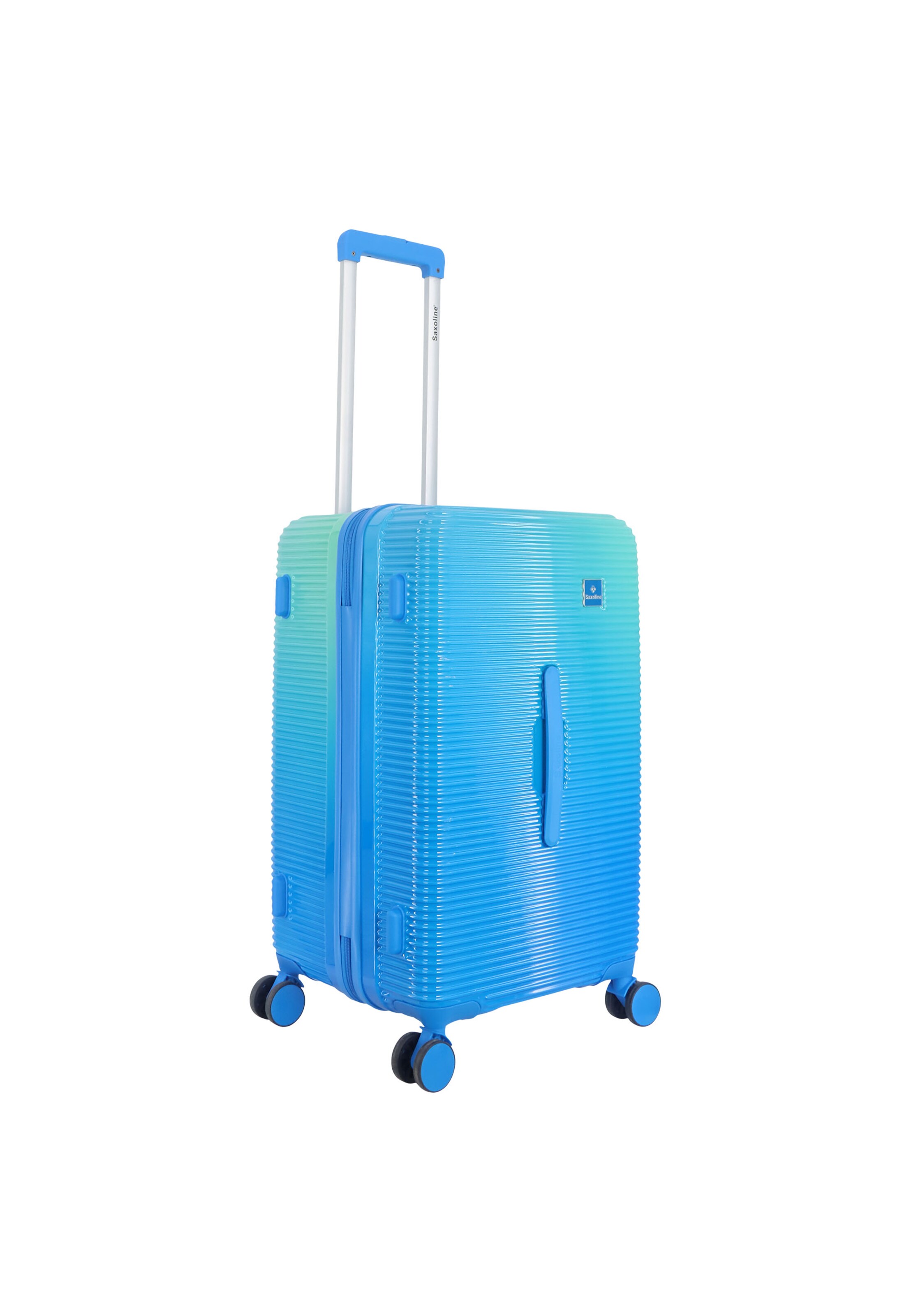 Saxoline Suitcase 'Twist Trunk' in Blue