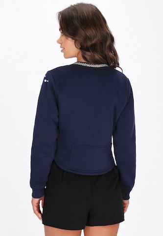 faina - Sudadera en azul