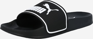 PUMA Beach & Pool Shoes 'Leadcat 2.0' in Black: front