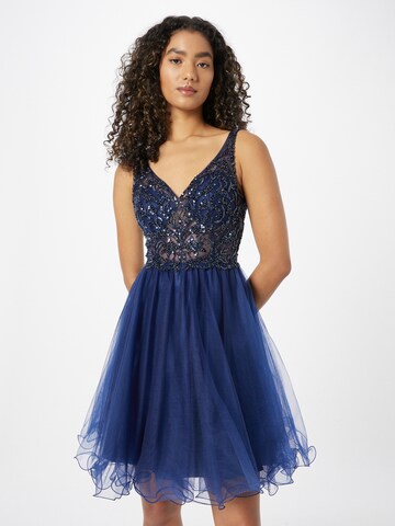 mėlyna Laona Kokteilinė suknelė: priekis