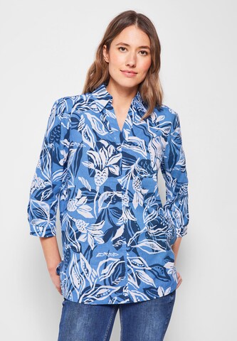 CECIL Blouse in Blue: front