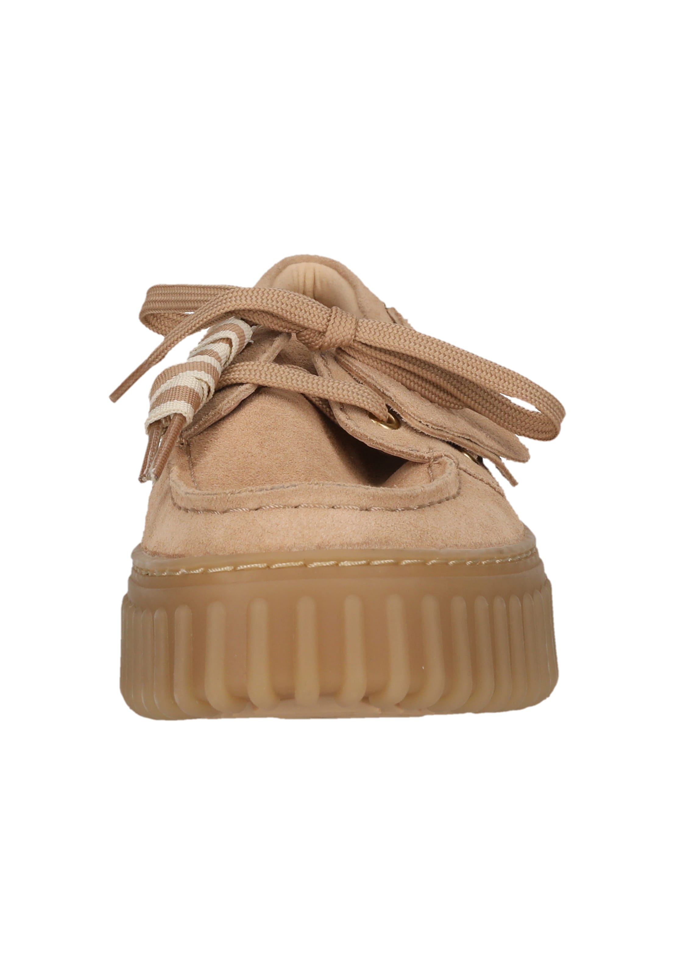 CLARKS Veterschoen 'Torhill Boat' in Beige