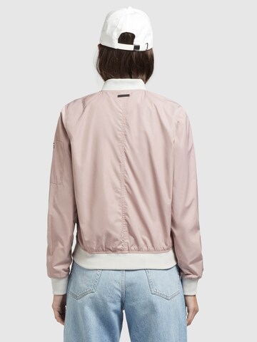 khujo Демисезонная куртка 'STENCE' в Ярко-розовый