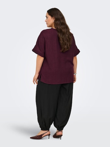 Chemisier 'CARBay' ONLY Carmakoma en rouge