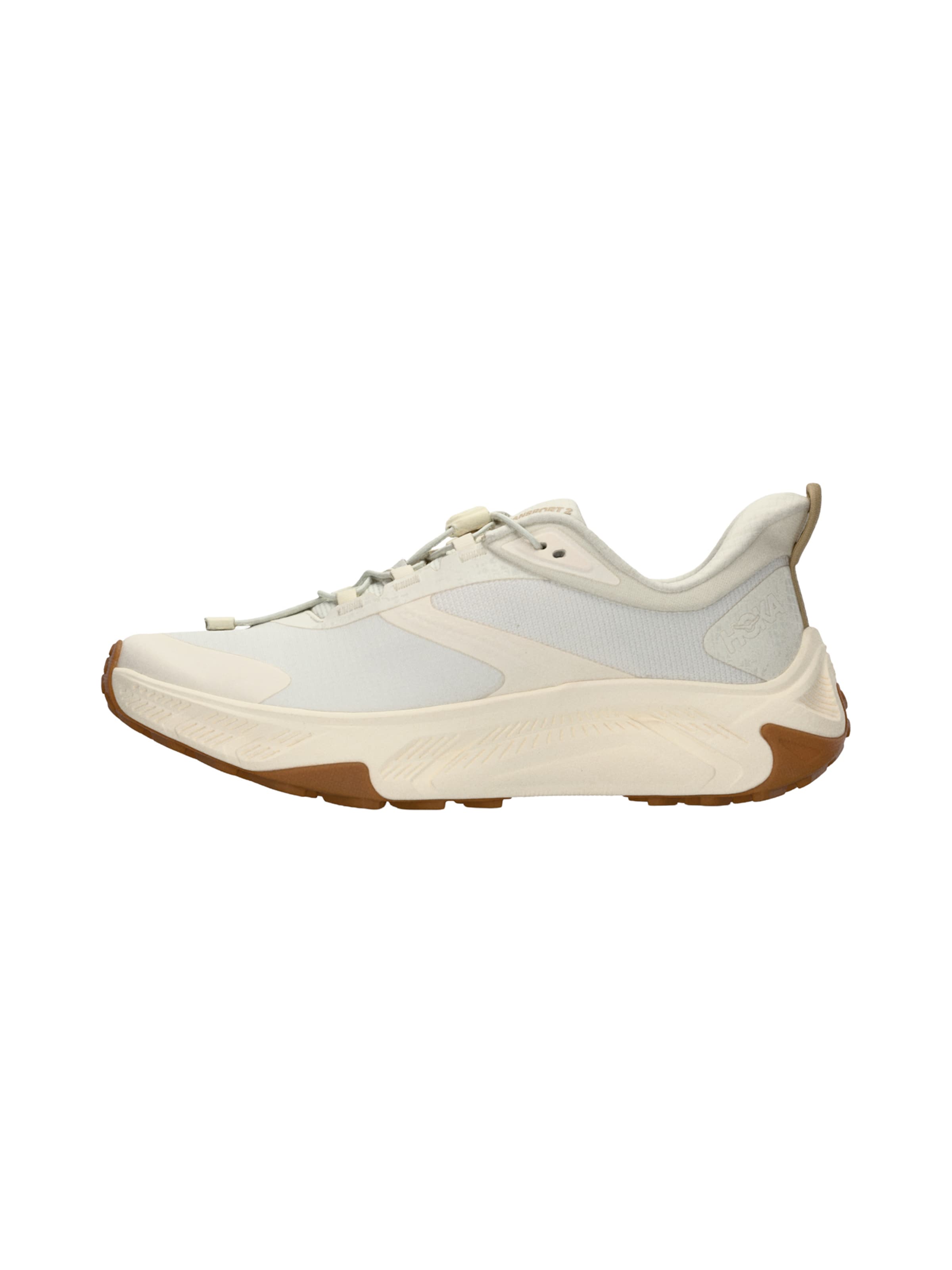 Chaussure de course 'TRANSPORT 2' HOKA en beige : devant