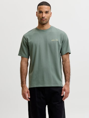 JACK & JONES Shirt 'Abstract' in Green