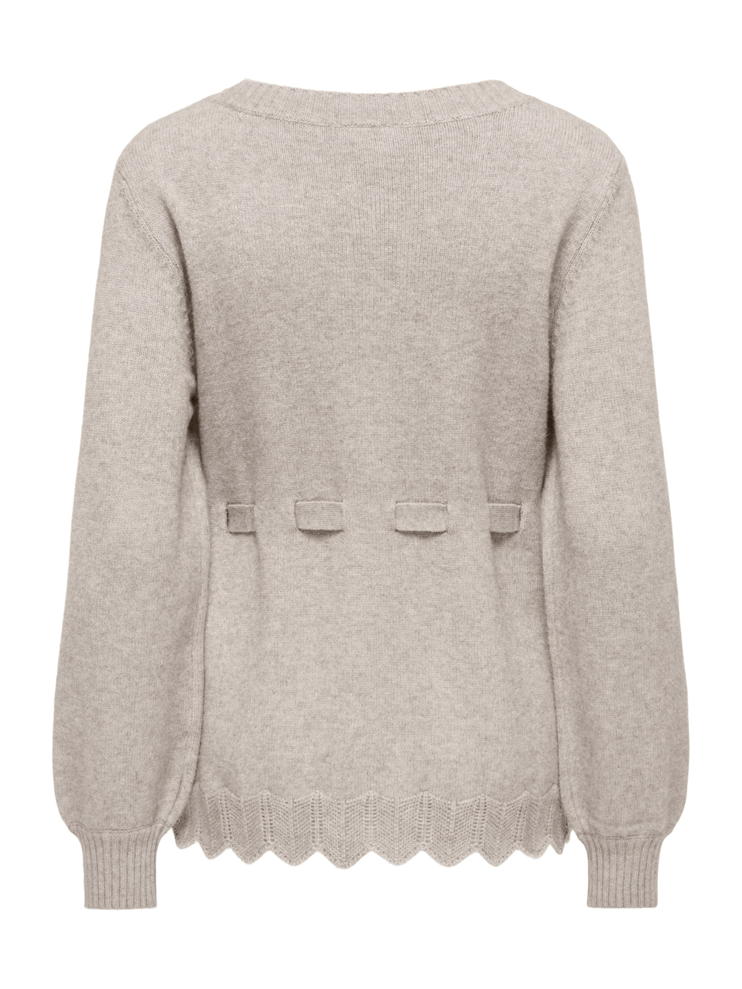 Only Maternity Strickjacke 'OLMKallu' in Grau