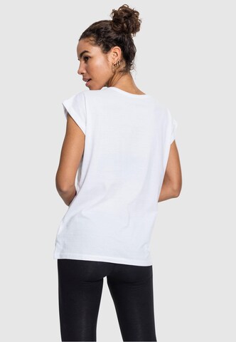 Merchcode Koszulka ' GRL PWR' w kolorze biały