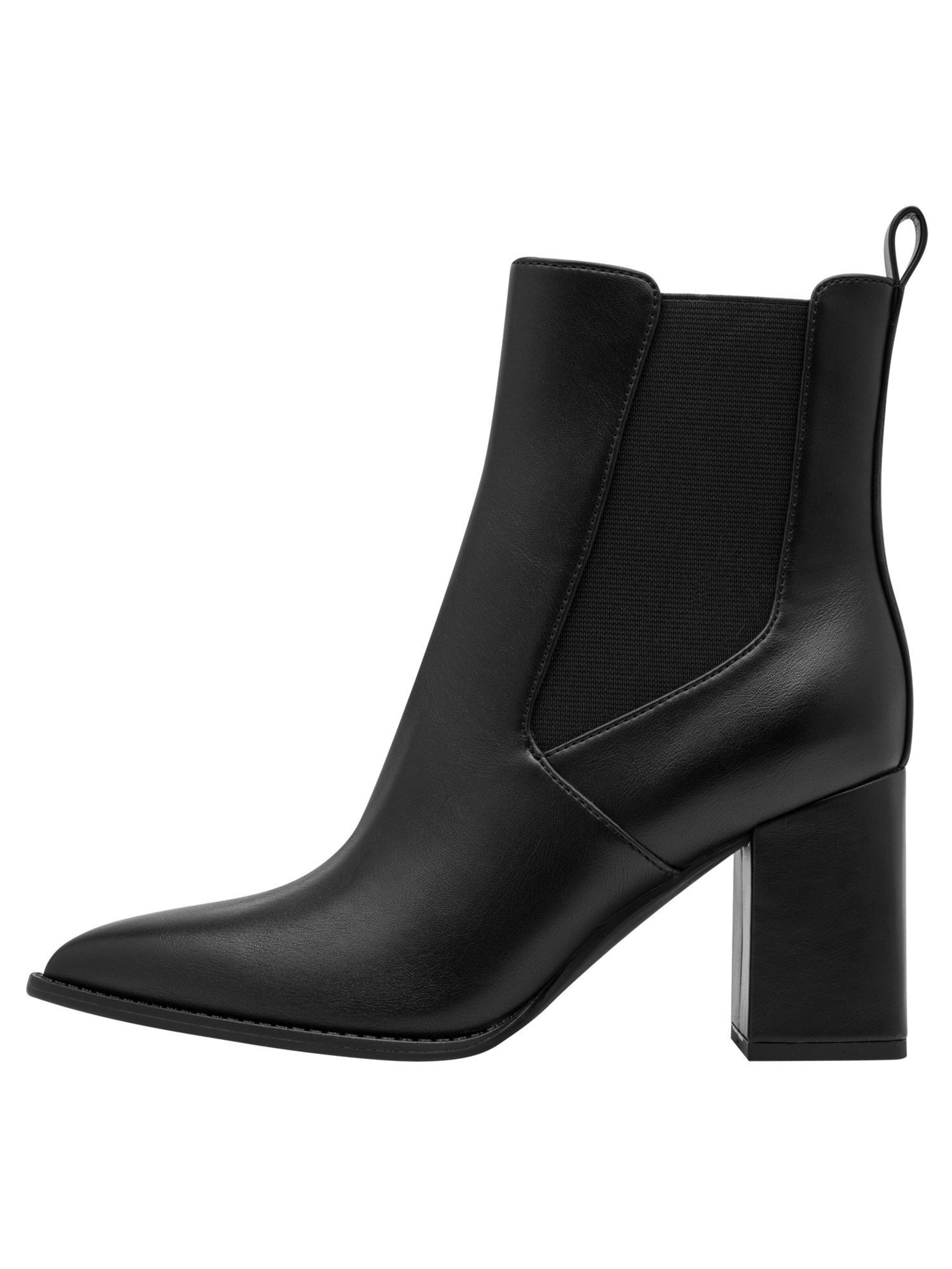 MARCO TOZZI Chelsea boots in Zwart