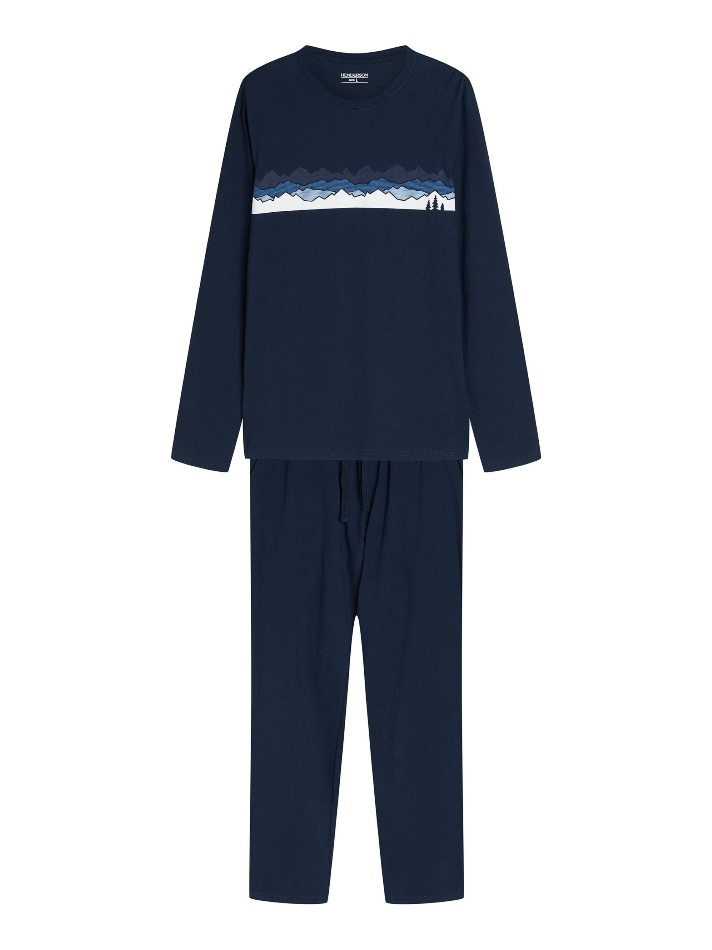 Henderson Pajamas long 'Froze' in Blue