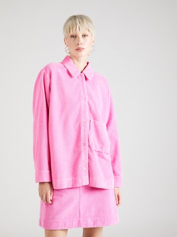 Chemisier 'Karmen Gail' MADS NORGAARD COPENHAGEN en rose : devant